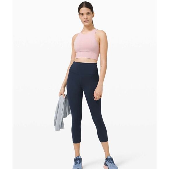 Lululemon 4 Ebb to Train Bra *Medium Support, C/D Cup Porcelain Pink - Picture 3 of 8